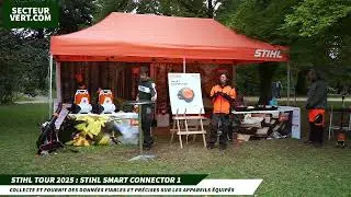 STIHL FRANCE: SMART CONNECTOR 1 NEW VERSION - COLLECTS AND PROVIDES DATA - STIHL TOUR 2025