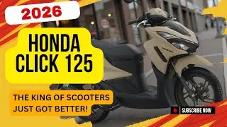 Honda Click 125 2026 года: цены, цвета, характеристики, новые функции, варианты комплектации, нал...