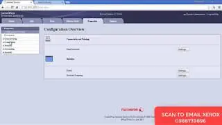 SCAN TO EMAIL XEROX MACHINE