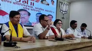 State President Shri Virendra Sachdeva addressed Durga Puja Samitis.