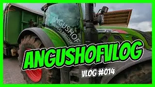 AngushofVlog #014: Am Vario ist das Logo endlich drauf. Und das Getreide ist auch verkauft.