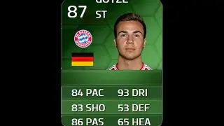 FIFA 14 iMOTM GOTZE 87 2,000,000+ Player Review & In Game Stats Ultimate Team