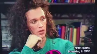 Pete Burns MTV 1988 Interview Clip (LQ)