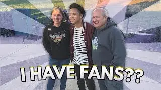 MY FIRST FAN ENCOUNTER IN POKEMON GO!!!