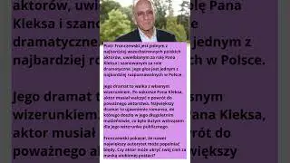 👑 Piotr Fronczewski: Pan Kleks i walka z własnym cieniem