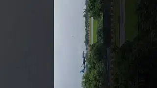 Smooth IndiGo Airbus landing at runway