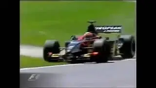 2002 F1 Austrian GP-Qualifying - Alex Yoong spun off