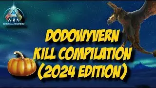 Ark Survival Ascended - Dodowyvern Kill Compilation Official PvE Scorched Earth Server
