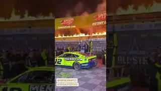 Ryan blaney wins all star race at texas motor speedway #ryanblaney 1million dollars