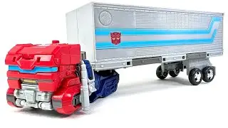 Transform and Roll Out!!! Transformers ONE Prime Changer Optimus Prime Orion Pax Chefatron Review