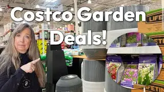 Costco Garden Bargains and Home Depot for Seeds!