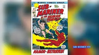 Marvel Comics History: Sub-Mariner #44 (December 1971) #marvelcomics 🌊