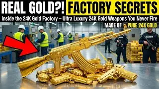Inside the 24K Gold Factory &ndash; Ultra Luxury 24K Gold Weapons You Never Fire