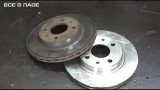 2 Replacing the front brake discs