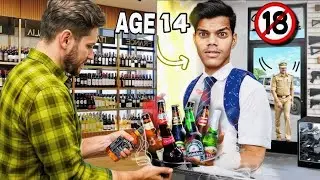 Can a 14 Year Old School STUDENT Buy Alcohol? (Reality Check)
