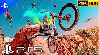 (PS5) RIDERS REPUBLIC is JUST INSANE  | Bike Race | High Realistic Graphics Gameplay 4K HDR 60FPS