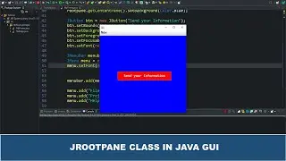 Java GUI Tutorial #68 - JRootPane Class In Java GUI Swing