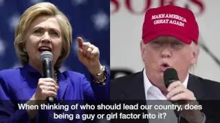 First woman Presidential nominee - Kids thoughts