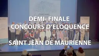 Demie Finale du Concours R&eacute;gional d'&Eacute;loquence - Saint Jean de Maurienne