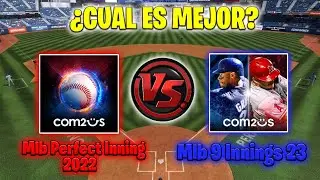 MLB PERFECT INNING 2022 vs Mlb 9 INNINGS 23 😱🔥 &iquest;CU&Aacute;L ES MEJOR JUEGO? || Marcos Isa&iacute;as