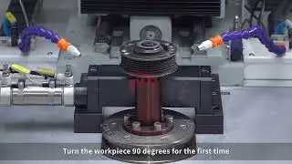 A1LZ1 Pulley Automatic Balancing Machine Step 6: Fixture Compensation
