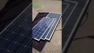 Testing 120 Watt Solar Cynergy Panels ~Part 1~ #amazon #solar #solarpanel #vanlife #offgrid #diy