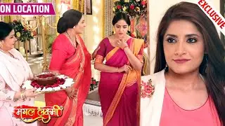 Mangal Lakshmi | Mangal Ko Sataya Adit Ke Phir Chhodne Ka Darr, Soumya Ne Rachi Sazish | On Location