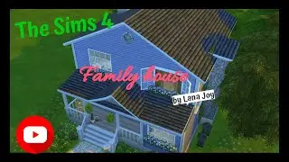 The Sims 4|Building a family house|Семейный дом для не большой семьи