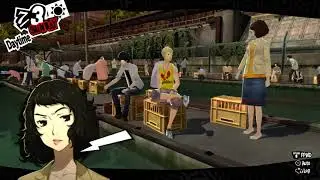PERSONA 5 ROYAL: Ryuji and Kawakami Fishing Hangout