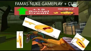 FAMAS UNOBTAINABLE NUKE GAMEPLAY (Krunker)
