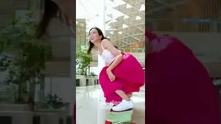 Modern Hanbok on longboard🥰👍 #hanbok #modernhanbok #longboard @ko.hyojoo #koreanwave @koreanwave.org