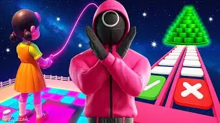 [🚨 BRIEF OVERVIEW 🚨] FORTNITE ⭐ JUMP ROPE ➰ GLASS BRIDGE ⭐- SQUID OBBY BY KRZYZZAK 2636-8484-1698