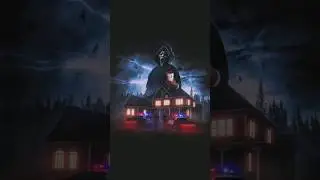 Horror art + Album Cover in Photoshop / #photoshop #art #shorts #tiktok