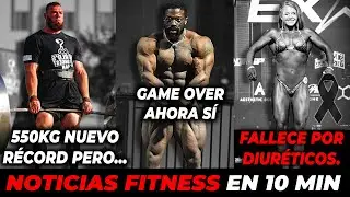 NOTICIAS FITNESS + Culturismo + powerlifting + r&eacute;cords mundiales Marzo 2025