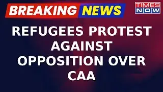 Pakistan Refugees Protest Outside CM Kejriwal's Residence After Remarks Against CAA | Breaking News