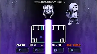 DUSTTALE: The Genocide's End - SANS FIGHT by @MaxHardcore44  and @Experiment121Archive  NO HIT!!