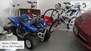 Bike Rack Hoist | Storing Bikes to Save space