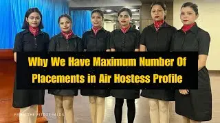 Why Millennium Aviation Academy have highest number of Airhostess Placements