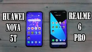 Huawei nova 5T vs Realme 6 Pro | SpeedTest and Camera comparison