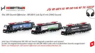 Hobbytrain Spur N BR189 Sound-Offensive