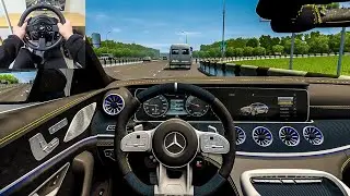 City Car Driving - 2020 Mercedes Benz GT63 S AMG [Steering Wheel Gameplay]