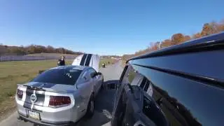 2016 ABM Nat's MeanMini vs. Ramshackle (GoPro View)  11 second minivan!