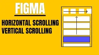 Figma Horizontal and Vertical Scrolling | Figma Animation