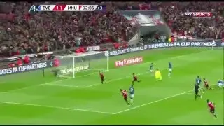 FA Cup | Everton Vs Manchester United(1-2) | 24-04-2016 | Superb Goal By Marital | Highlights | HD |