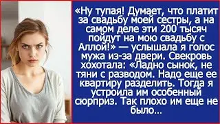 «Сынок, не тяни с разводом  Надо еще ее квартиру разделить »   услышала я голос свекрови из за