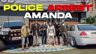 POLICE ARREST AMANDA | TOYOTA MARK 2 JZX110 IS BACK | GANGSTER SERIES | GTA 5 PAKISTAN