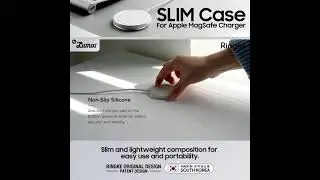 Ringke SLIM CASE For Apple MagSafe Charger Casing Case Cover Compatible with Wireless Charging Pad