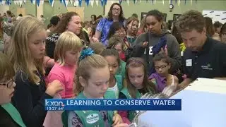 Girl Scouts help Samsung save water