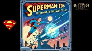 Superman E06 - The Magnetic Telescope (1942) | Classic Fleischer Cartoon