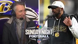 Steelers defeat Ravens and earn playoff spot in &lsquo;crazy&rsquo; finish | SNF | NFL on NBC